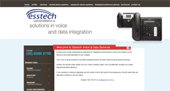 Desktop Screenshot of esstech.com.au